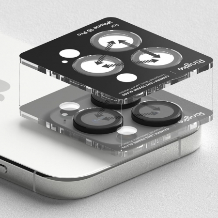 Folie camera Ringke Iphone 15 Pro negru [7]
