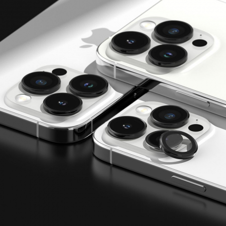 Folie camera Ringke Iphone 15 Pro negru [1]