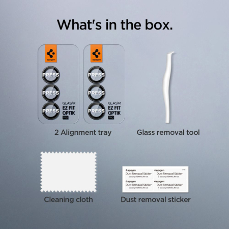 Folie camera Spigen Optik Samsung Galaxy Z Fold 7 2 buc [6]