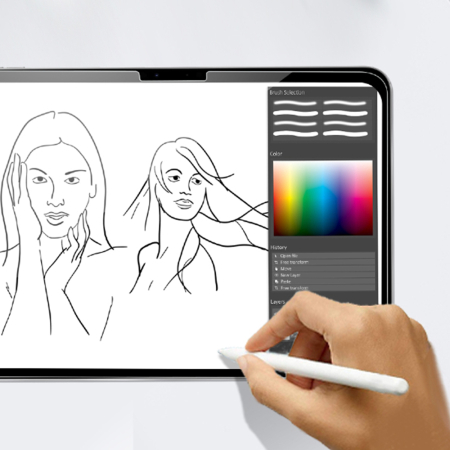 Folie de protectie Ecran Techsuit ArmorGlass CrystalHD pentru Lenovo Yoga Tab Plus, Sticla Securizata, Full Glue, Set 2 bucati [3]