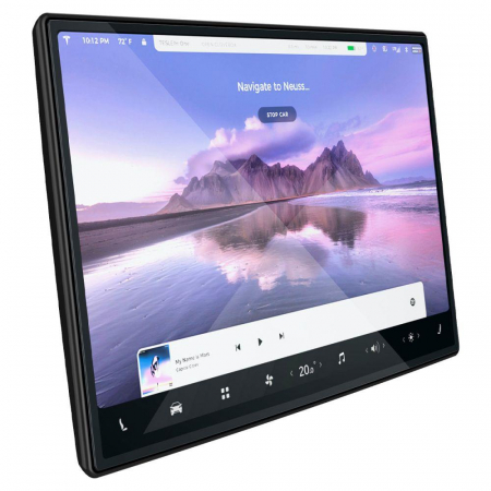 Folie sticla cu sistem de montare Spigen glas tr ez fit compatibila cu Tesla Model X 2022 / S 2021 [5]