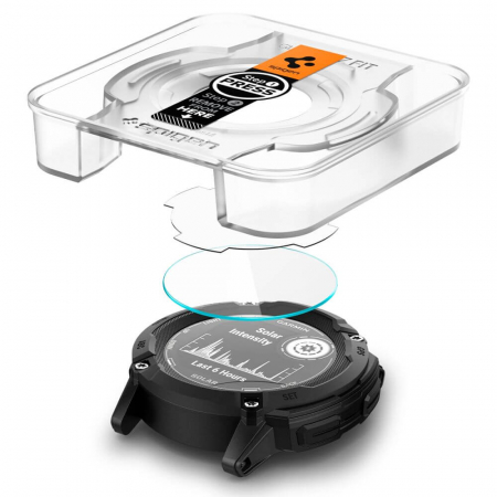 Folie Spigen Glass EZ Fit Garmin Instinct 2X Solar [4]