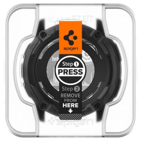 Folie Spigen Glass EZ Fit Garmin Instinct 2X Solar [1]