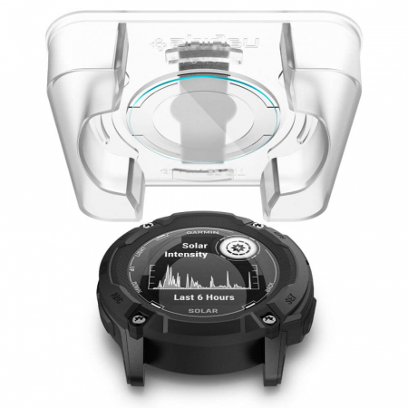 Folie Spigen Glass EZ Fit Garmin Instinct 2X Solar [3]