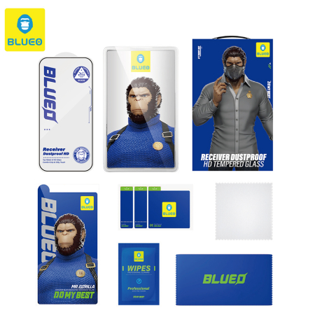 Folie sticla Blueo Anti-Dust HD Iphone 14 Pro [3]