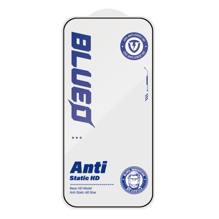 Folii - Folie sticla Blueo Anti-Static HD iPhone 13 / iPhone 13 Pro / iPhone 14 / iPhone 16e