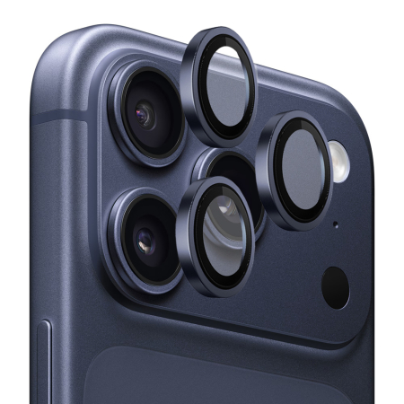Folii - Folie sticla camera Blueo Iphone 17 Pro / iPhone 17 Pro Max  Dark Blue