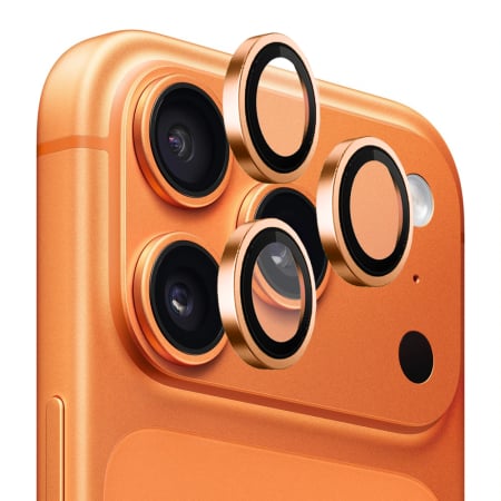 Folie Iphone 17 Pro - Folie sticla camera Blueo Iphone 17 Pro / iPhone 17 Pro Max - Orange
