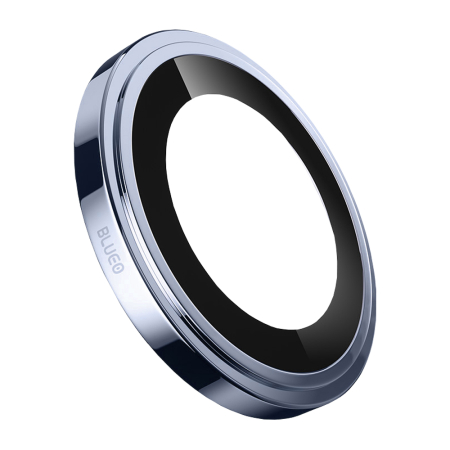 Folii Camera - Folie sticla camera iPhone 17 Air Blueo - Sapphire Crystal Original Lens Glass Light Blue