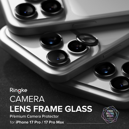 Folie sticla camera Ringke iPhone 17 Pro / iPhone 17 Pro Max - Black [3]