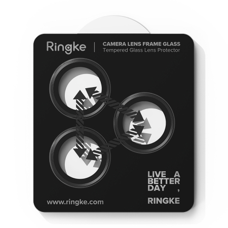 Folie sticla camera Ringke iPhone 17 Pro / iPhone 17 Pro Max - Black [1]