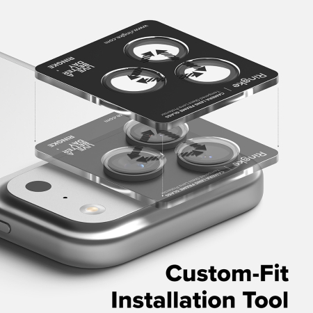 Folie sticla camera Ringke iPhone 17 Pro / iPhone 17 Pro Max - Black [4]