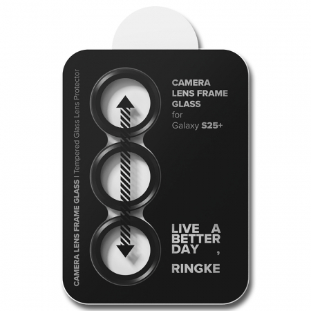 Folie sticla camera Ringke Samsung Galaxy S25 Plus - Black [2]