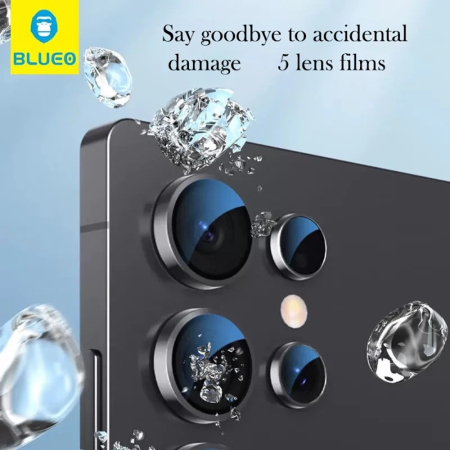 Folie sticla camera Samsung Galaxy S26 Ultra  Blueo - Camera Lens Protector Silver [4]