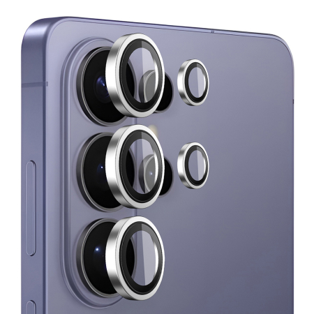 Folie sticla camera Samsung Galaxy S26 Ultra - Folie sticla camera Samsung Galaxy S26 Ultra  Blueo - Camera Lens Protector Silver