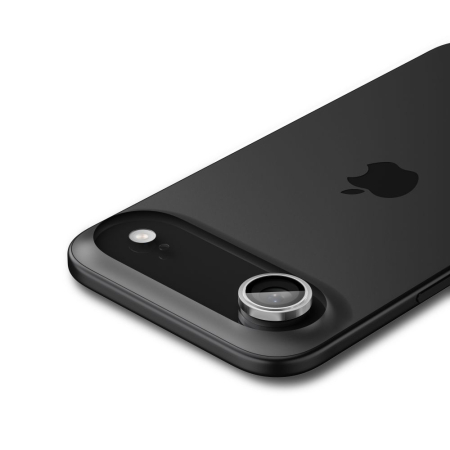 Folie sticla camera Spigen - Optik.tR EZ Fit Pro Camera Glass (2 pack) - iPhone 17 Air - Silver [1]