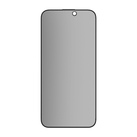 Folie sticla iPhone 15 / iPhone 16 Blueo - Anti-Peep Privacy Glass Matte Black [4]