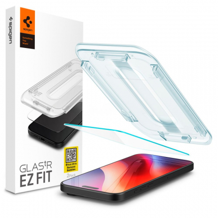 Folii - Folie sticla iPhone 16 Pro Max Spigen - Clear