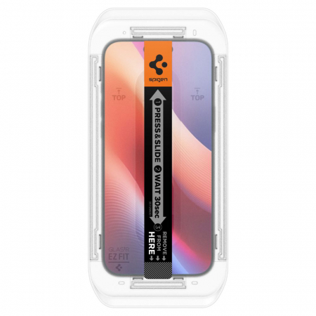 Folie sticla iPhone 16 Pro Max Spigen - Clear [2]