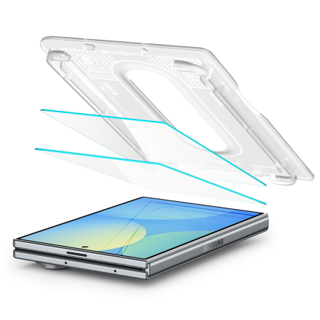 Folie sticla Samsung Galaxy Z Fold8 Spigen - (2 pack) Glas.tR EZ-FIT Pro HD Clear [2]