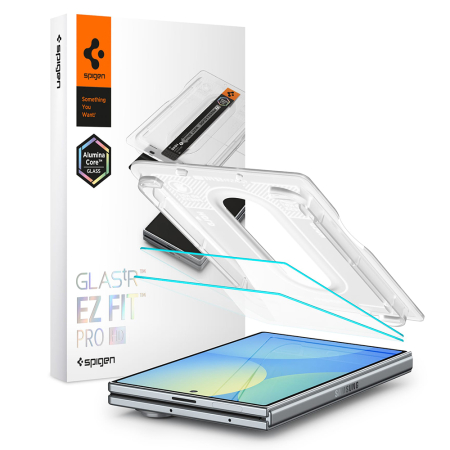 Z Fold8 - Folie sticla Samsung Galaxy Z Fold8 Spigen - (2 pack) Glas.tR EZ-FIT Pro HD Clear
