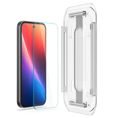 Folii - Folie sticla Spigen Glas.tR EZ-FIT (2 pack) - Google Pixel 9a - Clear