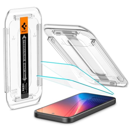 Folie sticla Spigen Glas.tR EZ-FIT (2 pack) - Google Pixel 9a - Clear [6]