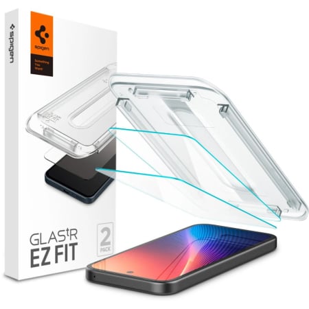 Folie sticla Spigen Glas.tR EZ-FIT (2 pack) - Google Pixel 9a - Clear [2]