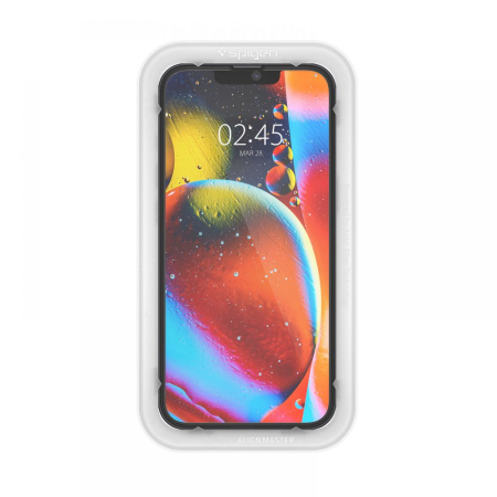 Folie sticla Spigen GLAS.tR Iphone 13 / Iphone 13 Pro / Iphone 14 / Iphone 16e 2 buc [5]