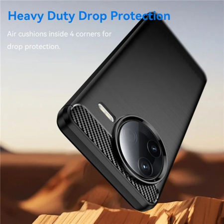 Husa carbon Silicone Xiaomi Poco F7 Pro [2]
