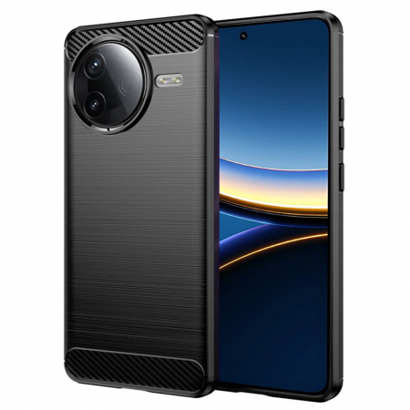 Huse - Husa carbon Silicone Xiaomi Poco F7 Pro