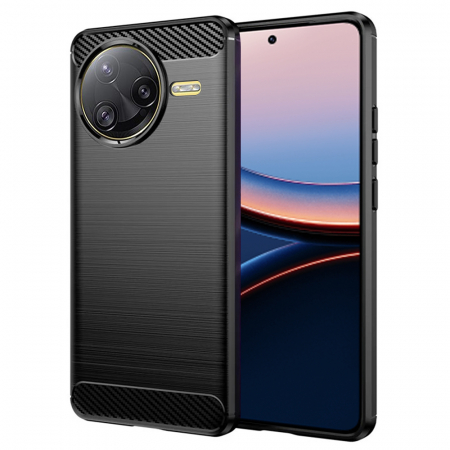 Husa Xiaomi Poco F7 Ultra - Husa carbon Silicone Xiaomi Poco F7 Ultra
