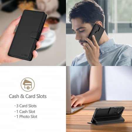 Husa carte Motorola Moto G05 / Moto E15 Tech-Protect Wallet [3]