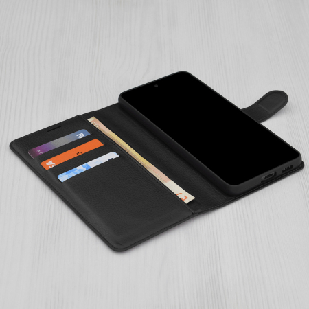 Husa carte Samsung Galaxy S25 Edge Techsuit Leather folio negru [3]