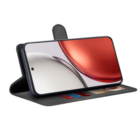 Husa coperta Honor Magic8 Lite Techsuit - Diary Book Black [4]