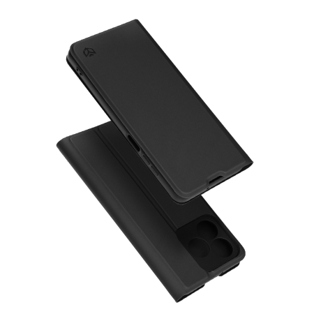 Huse Huawei Seria Honor - Husa coperta Honor X5c Plus Techsuit - Magskin Book Black