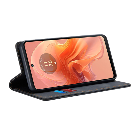 Husa coperta Motorola Moto G04 / Moto G04s / Moto G24 / Moto E14 Techsuit - Confy Cover Black [4]