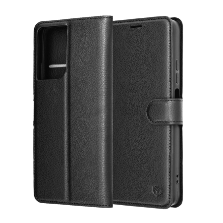 Husa coperta Motorola Moto G06 Techsuit - Leather Folio Black [6]