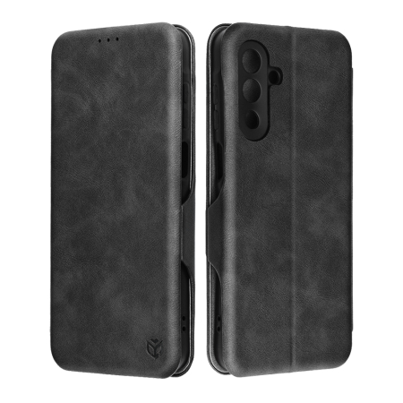 Husa Samsung Galaxy A17 5G / A17 4G - Husa coperta Samsung Galaxy A17 5G / A17 4G Techsuit - Safe Wallet Plus Black
