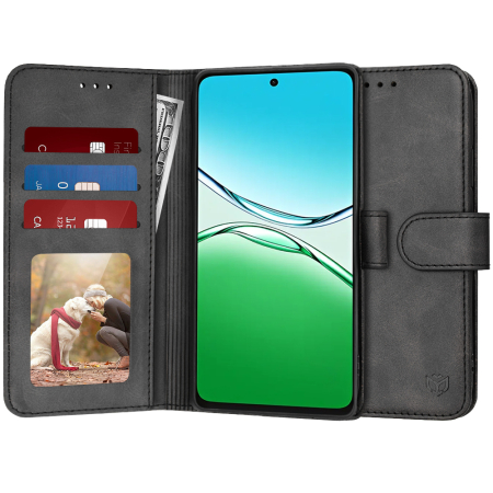 Husa Oppo A5 - Husa coperta Techsuit - Diary Book - Oppo A5 4G / A5 5G - Black