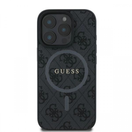 Husa Guess Ring Iphone 16 Pro magsafe negru [0]