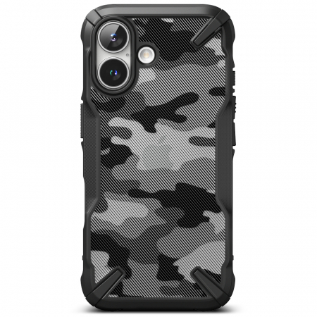 Huse Iphone - Husa IPhone 16 Ringke Fusion X camo