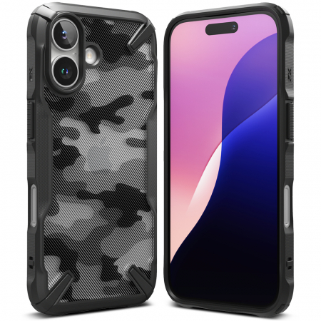 Husa IPhone 16 Ringke Fusion X camo [2]