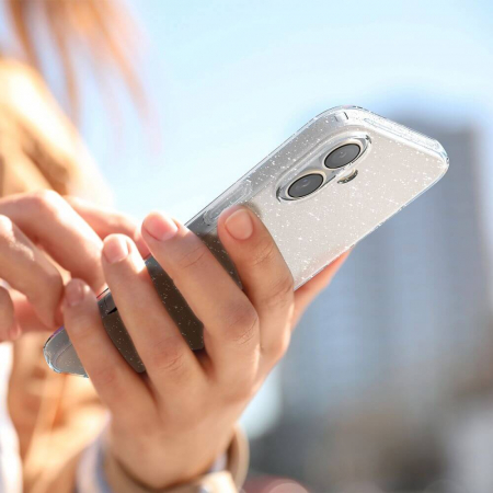 Husa IPhone 16 Spigen Liquid Crystal Glitter [4]