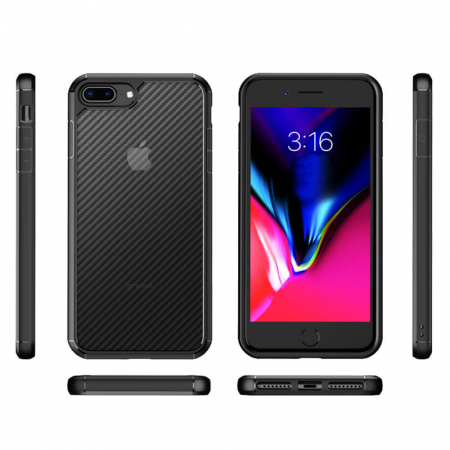 Husa Iphone 7 Plus / 8 Plus Techsuit CarbonFuse [4]