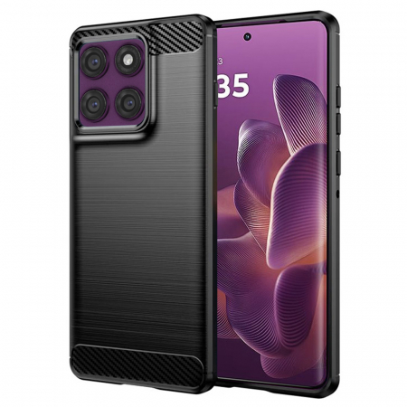 Huse Motorola Edge - Husa Motorola Edge 60 Pro Techsuit neagra