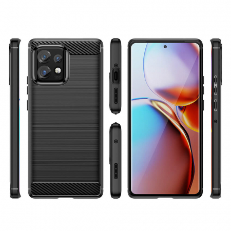 Husa Motorola Moto Edge 40 Pro Techsuit carbon [1]
