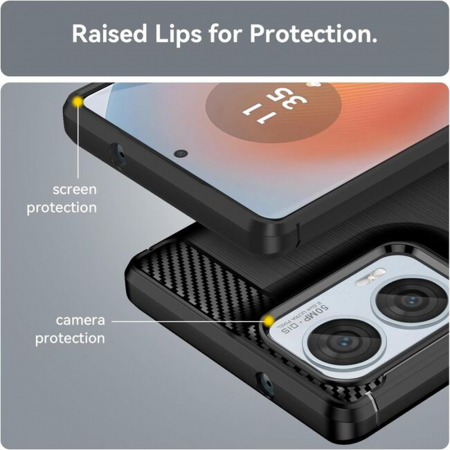Husa Motorola Moto G05 / E15 Techsuit carbon silicone [2]
