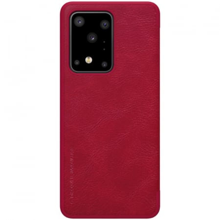 Huse Galaxy S - Husa Nillkin Qin Samsung Galaxy S20 Ultra rosu