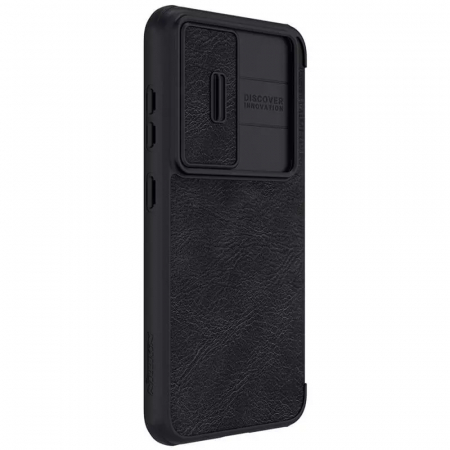 Husa Nillkin Qin Samsung Galaxy S22 Plus negru [3]